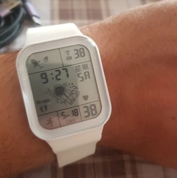 LED White Watch Unisex - Picture 7 of 11